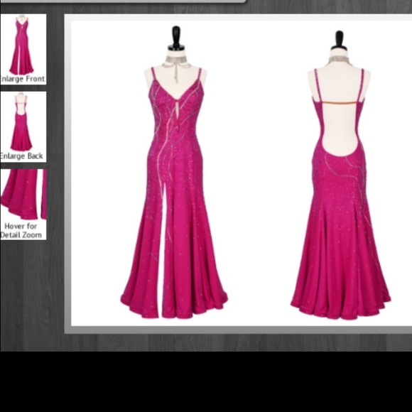 DWTS Ballroom Dance Dress Randall Cheryl Burke - Picture 2 of 8